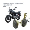 DUZFOREI 2 Pcs Motorcycle Led Flush Mount Front Turn Signal