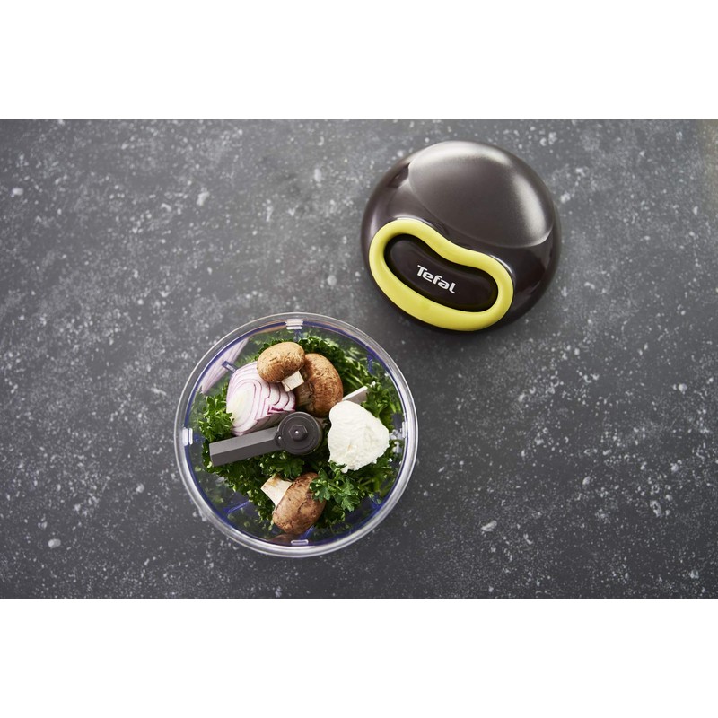 Tefal K1321324 Manual Chopper 5 Seconds | with Special Puree