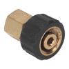 Pressure Washer Adapter Brass Rubber Anti Corrosion G1/4in to M22