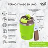 ECOROOTS Evergreen Thermobecher für unterwegs I 360 ml | Thermobecher