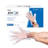 Pac-Dent Armor Disposable Protective Gloves, Clear Plastic, Multi-Use, 500 pcs/Box