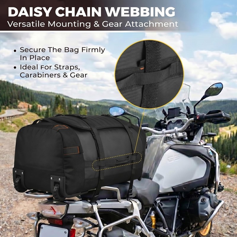 Foldable Rolling Duffle Bag with Wheels - 30" Extra Large