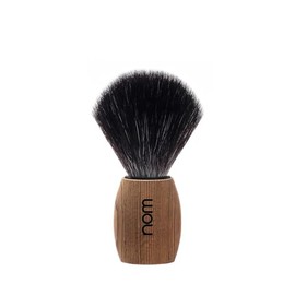 Nom OLE Vegan Black Fibre Shaving Brush, Pure Spruce