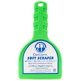 DECANT Soft Scraper for Surfboards, Green