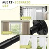 Shower Curtain Rod 31-100 In Adjustable Pole Heavy Duty Matte