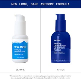 Ursa Major Fortifying Gel Moisturizer | Hydrating Daily Moisturizer | Vegan, Cruelty-Free | Formerly known as Fortifying Face Balm | Calming, Soothing