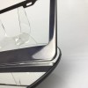 MotorVehicleParts Powder Coated Black Chrome Stainless Steel License Plate Frame