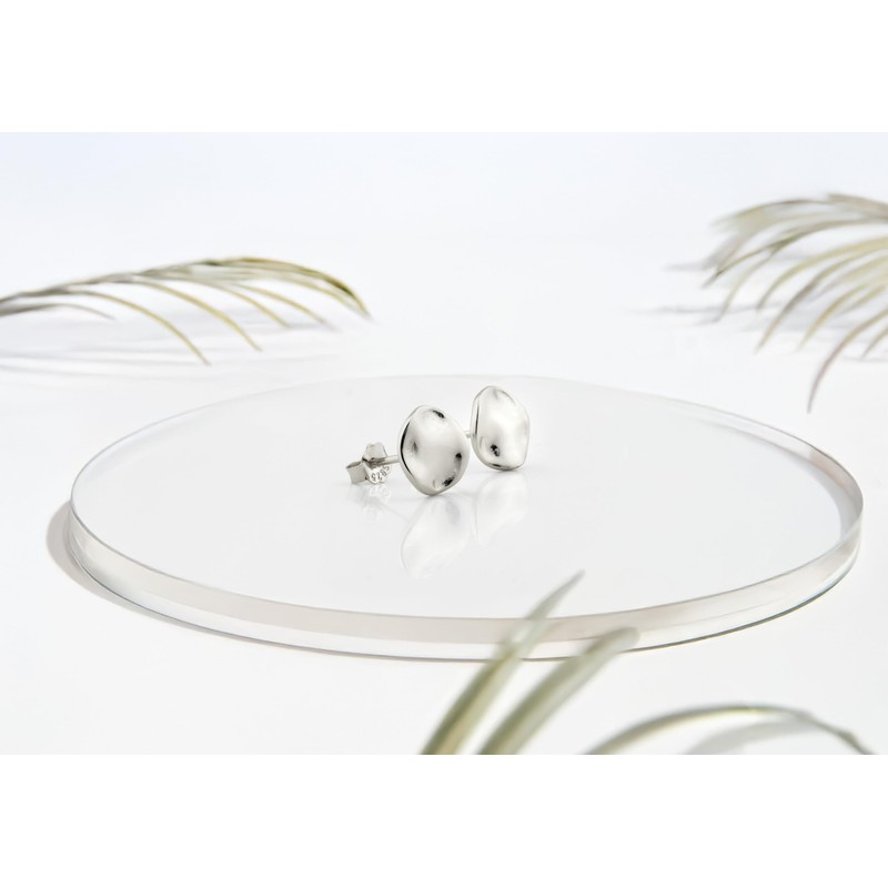 SOFIA MILANI - Women's Earrings 925 Silver - Organic Geometry