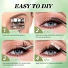 Volume Lash Clusters, 80D/100D Thick Eyelash Clusters 8–18mm D Curl,