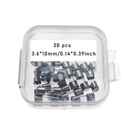 500MA, 0.5A, 500MA Fuse, 500MA 250V, 500MA Mini Fuse, 0.5A Fuse, F500MA 250V Fuse, Fast Mini Glass Fuse 3.6 * 10mm (0.14 * 0.39in) (20Pcs)