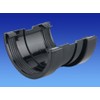 5T509 OSMA Superline Gutter Joining Bracket Union Black