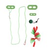 Reptile Pet Leash Kit Christmas Reptile Harness with Skirts Hat