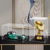 LASOA Acrylic Display Case for Collectibles, Alternative Glass Display Box