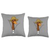 Funny Runner Duck with Straw Hat Running Duck Indian Runners