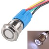 E Support 12V 5A Car White Angel Eye LED Light