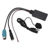 Car Bluetooth5.0 AUX Module Handsfree Mic ABS Wearproof Antiaging for