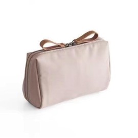 DmDoyy Tragbare Kosmetiktasche Damen, Cosmetic Organizer Kulturtasche mit Reißverschluss, Kosmetik Lagerung für Reise Schlafzimmer, Bad und andere Anlässe (Khaki)