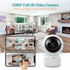 1080P Security Camera, WiFi Home Indoor Camera with Smart Night