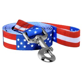 Native Pup American Flag Dog Leash (American Flag)