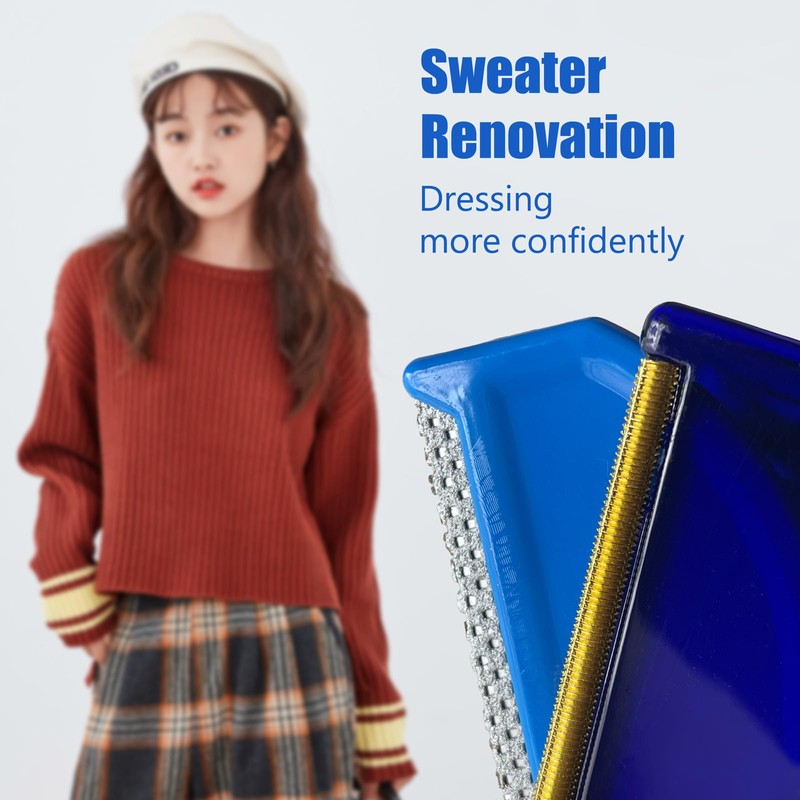 Sweater Combs to Remove Pilling Sweater Defuzzer Multi-Fabric Shaver and