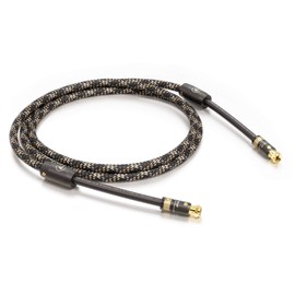 1 Piece 1,00m Viablue TVR 2.0 SILVER SAT CABLE