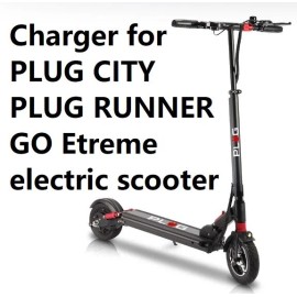 coming data fast 3A battery Charger for GO POWER PLUG CITY PLUG RUNNER GO ETREME SCOOTER
