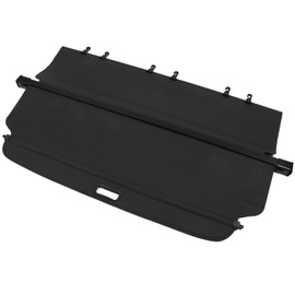 Cargo Cover Compatible with 2002-2006 Honda CRV, Factory Style Unpainted Black Luggage Cover Trunk Liner Privacy Shade by IKON MOTORSPORTS, 2003 2004 2005