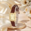 LEO RING Gold Watches for Women Luxury Analog Wrist Watch