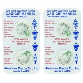 American Mantle 2007 254 Soft Inverted Mantle (Pack of 2)