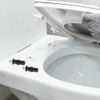 Universal Toilet Seat Blind Hole Fixing Kit - 4pcs Expanding