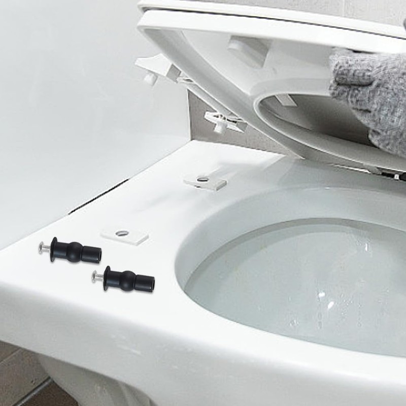 Universal Toilet Seat Blind Hole Fixing Kit - 4pcs Expanding