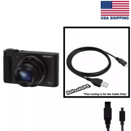 Unbranded Sony Cyber-shot DSC-HX80 Digital Camera USB Cable Transfer Cord Replacement