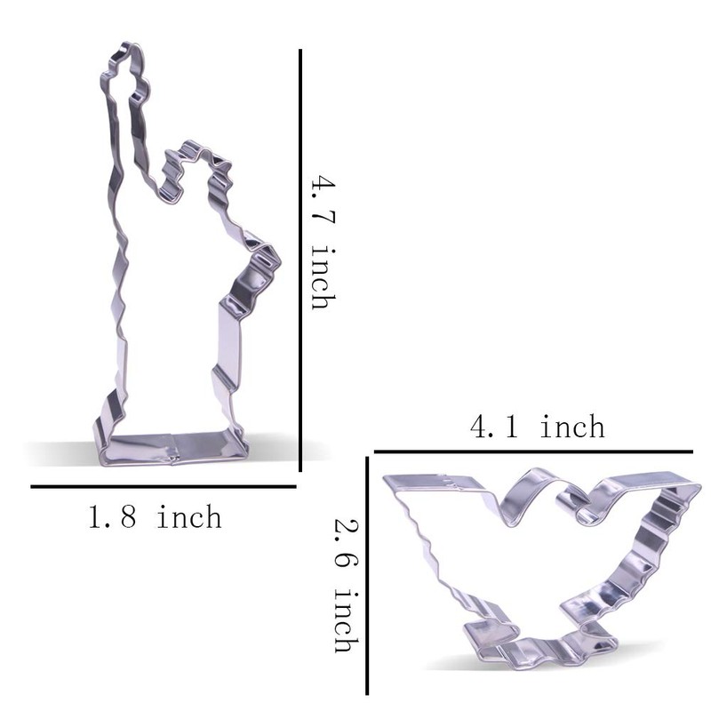 4th of July Cookie Cutter Set - 8 Piece -