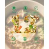 Dried Ramen Toppings Vegetable Mix 14oz, 12 Veggie Blend with