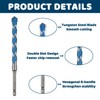 Concrete Carbide Drill Bits, Professional Hex Shank Masonry Drill Bit