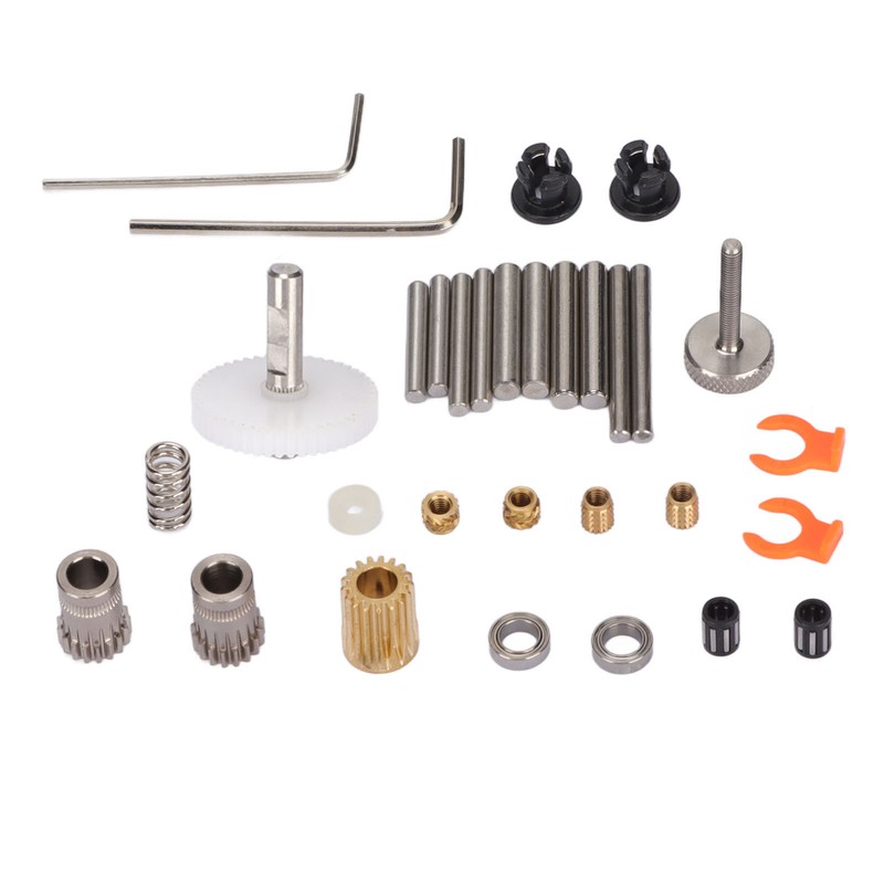 Double Pulley Extruder Kit Double Concave Gear Design Stable Feed