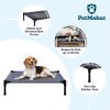 PETMAKER Medium Blue Elevated Dog Bed Portable Cooling Bed For