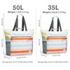 G4Free Large Beach Bag for Women Waterproof Sandproof Beach Tote
