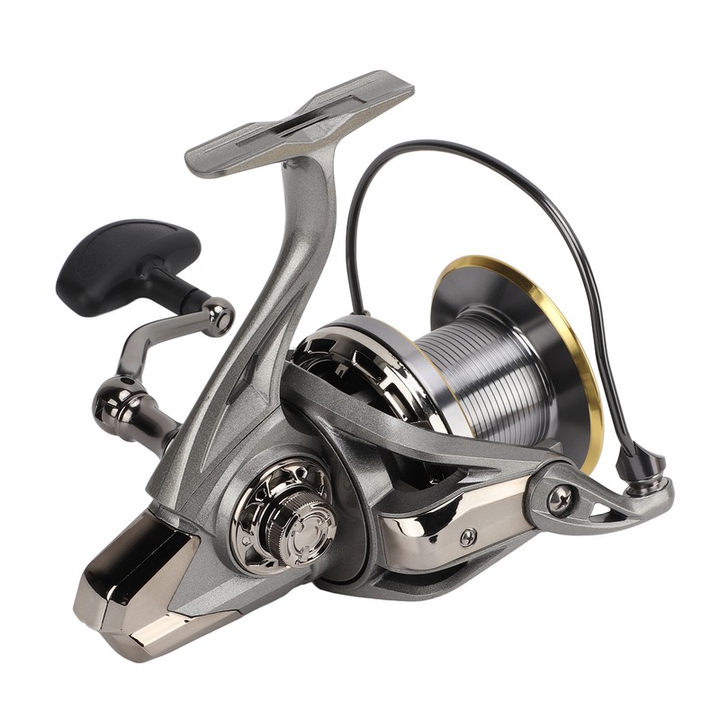 4.8:1 Spinning Fishing Reels Strong Braking Force All Metal Long