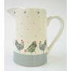 Gisela Graham Hen Sweet Hen Medium ceramic Jug