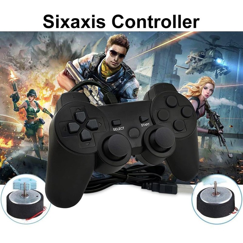 P3 Controller, Play3 Controller Compatible for Play 3 System, PC,