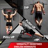 Yes4All Multifunctional Wall Mounted Pull Up Bar Chin Up Bar