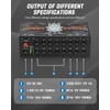 STRICH SPS X-Hub Guitar Pedal Power Supply for 9V/12V/18V, 100mA