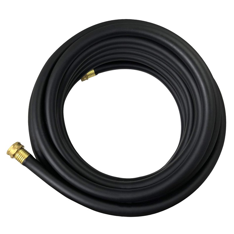 Flexon FLXPR5850 Flextreme Performance Rubber Garden Hose, 50 ft, Black