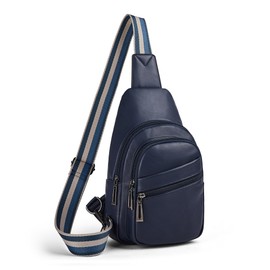 Mroede Fanny Pack - Bolsas cruzadas para mujer, riñoneras para mujer, bolsa de cinturón para mujeres, adolescentes y niñas para viajes escolares, 8-2 Drak Blue