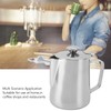 Milk Frothing Cup Thickened Stainless Steel Comfortable Handle Coffee Steaming