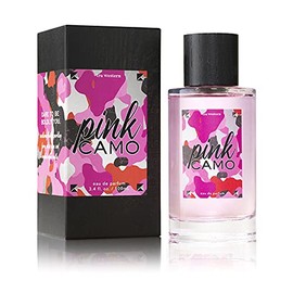 Pink Camo Perfume by Tru Fragrance and Beauty - Fruity Floral Scent for Women - Cassis, Velvet Plum, Warm Vanilla - Bright, Sweet and Feminine - 1.7 oz
