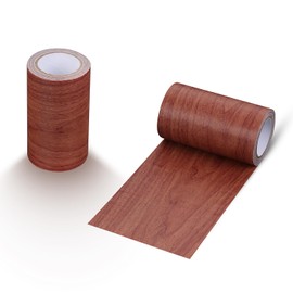 AKZYTUE Wood Grain Repair Tape, 3.93" X15' Chocolate Wood Floor Tape Self Adhesive Wood Grain Repair Patch for Tables Chairs Doors & Floors, All Kinds of Furniture Renovation