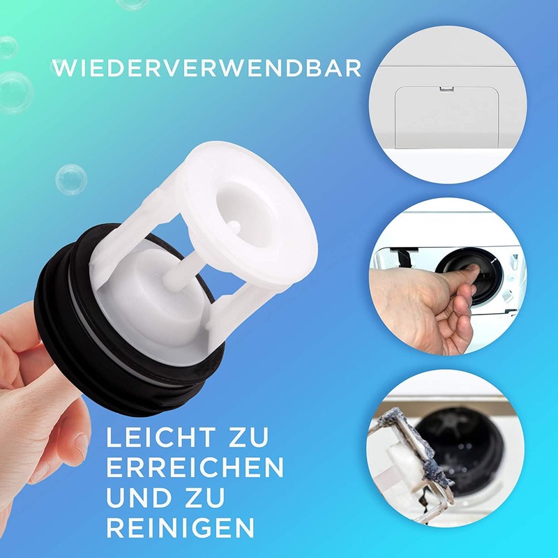 Lint Sieve Lint Filter Insert Replacement for Bauknecht Whirlpool 481248058385