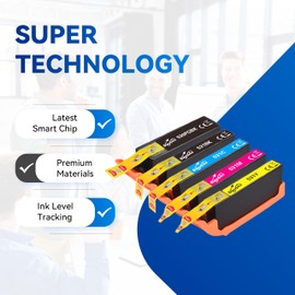 Superprint 530 531 XXL Cartridges Multipack Compatible with Canon PGI-530 CLI-531 Printer Cartridges for Canon PIXMA TS8750 TS8751 (Pack of 5, PGBK Black Cyan Magenta Yellow)